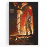 Retro Indiana Jones Temple of Doom Poster Art - Vintage Adventure Prints