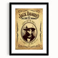 Retro Jack Daniel's Vintage Print – Classic Whiskey Wall Art