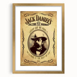 Retro Jack Daniel's Vintage Print – Classic Whiskey Wall Art