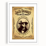 Retro Jack Daniel's Vintage Print – Classic Whiskey Wall Art