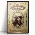 Retro Jack Daniel's Vintage Print – Classic Whiskey Wall Art