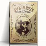 Retro Jack Daniel's Vintage Print – Classic Whiskey Wall Art