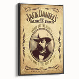 Retro Jack Daniel's Vintage Print – Classic Whiskey Wall Art