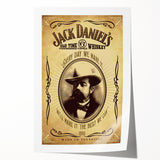 Retro Jack Daniel's Vintage Print – Classic Whiskey Wall Art