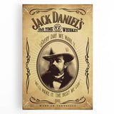 Retro Jack Daniel's Vintage Print – Classic Whiskey Wall Art