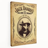 Retro Jack Daniel's Vintage Print – Classic Whiskey Wall Art