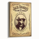 Retro Jack Daniel's Vintage Print – Classic Whiskey Wall Art