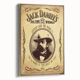 Retro Jack Daniel's Vintage Print – Classic Whiskey Wall Art