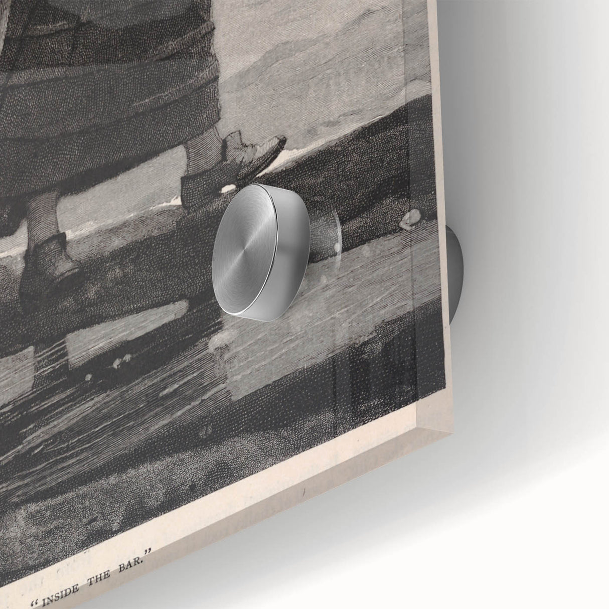 Classic Realism Print | Inside the Bar - Timeless Coastal Scene