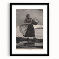 Classic Realism Print | Inside the Bar - Timeless Coastal Scene