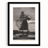 Classic Realism Print | Inside the Bar - Timeless Coastal Scene