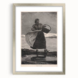 Classic Realism Print | Inside the Bar - Timeless Coastal Scene