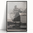 Classic Realism Print | Inside the Bar - Timeless Coastal Scene
