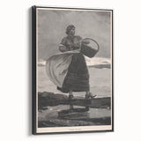 Classic Realism Print | Inside the Bar - Timeless Coastal Scene