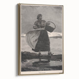 Classic Realism Print | Inside the Bar - Timeless Coastal Scene