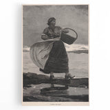 Classic Realism Print | Inside the Bar - Timeless Coastal Scene
