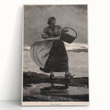 Classic Realism Print | Inside the Bar - Timeless Coastal Scene