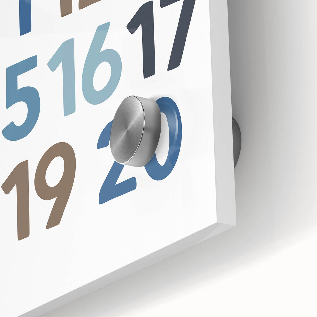 Counting Numbers Wall Art - Boys Room Wall Art Kids Wall Art Prints