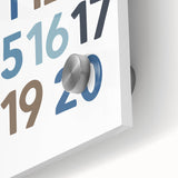 Counting Numbers Wall Art - Boys Room Wall Art Kids Wall Art Prints