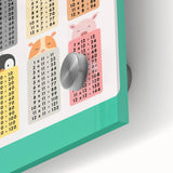 Times Tables - Kids Educational Wall Art Multiplication Chart