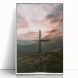 Art Deco poster featuring spring-themed modern art wall decor with pastel shades on white acrylic.