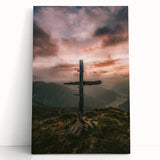 Large black and white stretched canvas featuring a minimalist spring design, ideal for kitchen wall art.