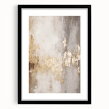 Extra large abstract art print featuring colorful, textured swirls on a black framed canvas, ideal for living room decor.