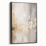 Framed canvas featuring a black and white vintage landscape painting, ideal for bedroom wall decor.