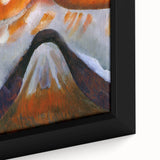 Abstract Modern Art - Minimalist Mountain Design Wall Decor