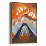 Abstract Modern Art - Minimalist Mountain Design Wall Decor