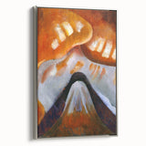 Abstract Modern Art - Minimalist Mountain Design Wall Decor