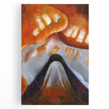 Abstract Modern Art - Minimalist Mountain Design Wall Decor