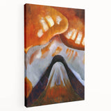 Abstract Modern Art - Minimalist Mountain Design Wall Decor