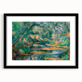 The Brook: Paul Cézanne's Impressionist Landscape Wall Art