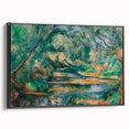 The Brook: Paul Cézanne's Impressionist Landscape Wall Art