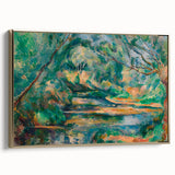 The Brook: Paul Cézanne's Impressionist Landscape Wall Art