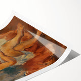 Modern Wall Art - Abstract Seated Figure for Minimalist Decor