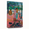 Impressionist Art Print - Gauguin's "The Call" Tropical Scene