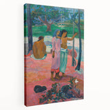 Impressionist Art Print - Gauguin's "The Call" Tropical Scene