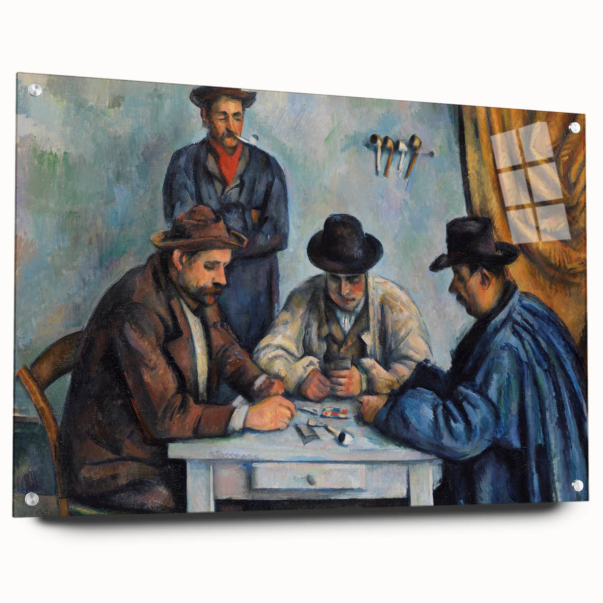 Impressionism Wall Art - "The Card Players" by Cézanne Print