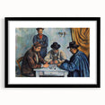 Impressionism Wall Art - "The Card Players" by Cézanne Print
