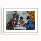 Impressionism Wall Art - "The Card Players" by Cézanne Print