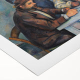 Impressionism Wall Art - "The Card Players" by Cézanne Print
