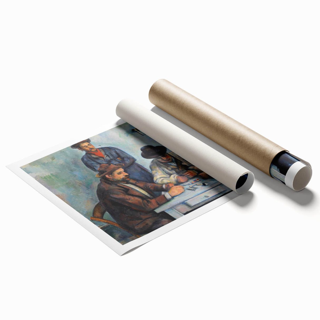 Impressionism Wall Art - "The Card Players" by Cézanne Print