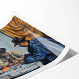 Impressionism Wall Art - "The Card Players" by Cézanne Print
