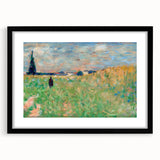 A Summer Landscape" Modern Wall Art - Contemporary Impressionist Decor