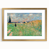 A Summer Landscape" Modern Wall Art - Contemporary Impressionist Decor