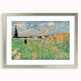 A Summer Landscape" Modern Wall Art - Contemporary Impressionist Decor