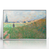 A Summer Landscape" Modern Wall Art - Contemporary Impressionist Decor