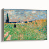 A Summer Landscape" Modern Wall Art - Contemporary Impressionist Decor
